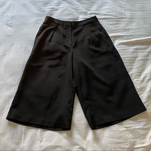 Black Culotte Pants